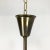 Large Italian Brass Hanging Chandelier Light Sconces in the Style of Stilnovo, 1950s For Sale - Image 16 of 18