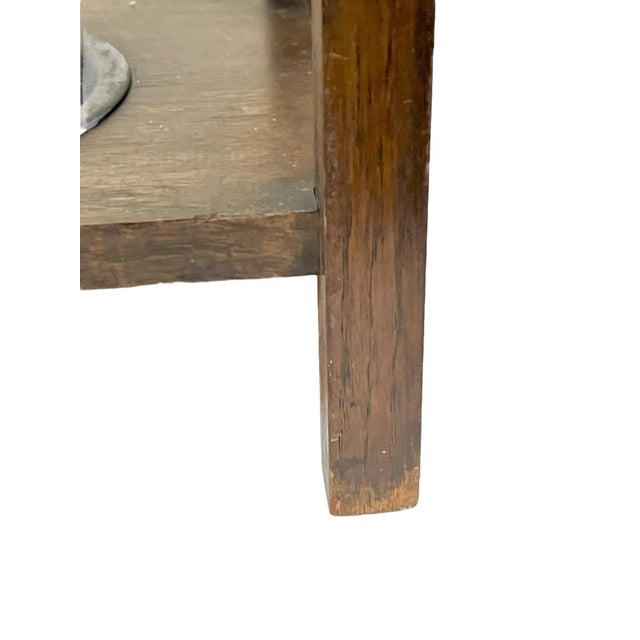 Early 20th Century Antique Mission Style Oak Stick Umbrella Stand Arts and Crafts Style For Sale - Image 11 of 12