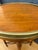 Wood French Louis XVI Style Gueridon Table with Brass Gallery, 1930s For Sale - Image 7 of 10