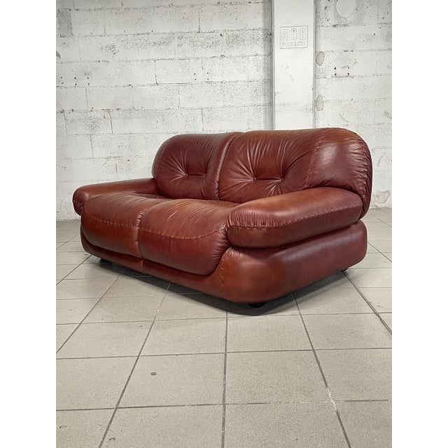 Sapporo 2-Seater Sofa attributed to Mobil Girgi, Italy, 1970s For Sale - Image 4 of 18