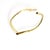 Metal 18k Gold Elsa Peretti for Tiffany & Co. Open Heart Hoop Earrings For Sale - Image 7 of 8