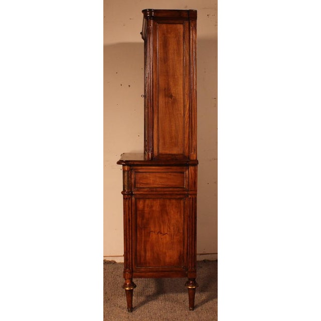 Louis XVI Library Cabinet, 18th Century For Sale - Image 10 of 16