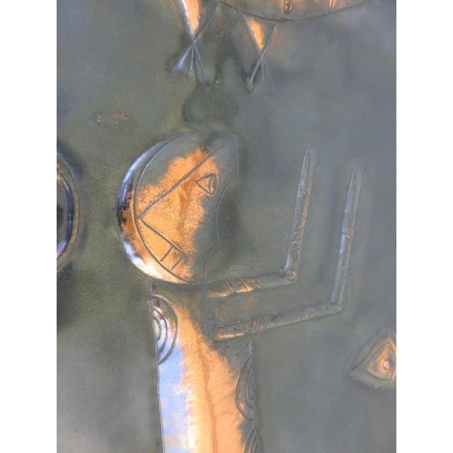 Wall Decoration in Copper & Brass, 1960s For Sale - Image 11 of 18