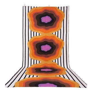 Mid-Century Demanda Panel in Fabric by Antoinette de Boer, 1970s For Sale