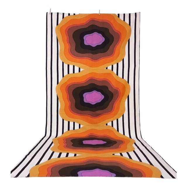 Mid-Century Demanda Panel in Fabric by Antoinette de Boer, 1970s For Sale