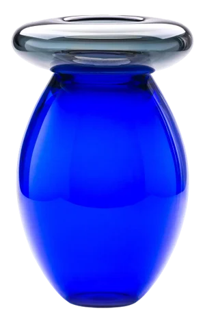 Queen Blue Vase by Purho