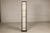 Japanese Vintage Tall Japanese Shoji Style Floor Lamp with Rice Paper Panels For Sale - Image 3 of 16