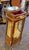 1960s Vintage Petite Vitrine Hidden Compartment Marble Top For Sale - Image 5 of 8