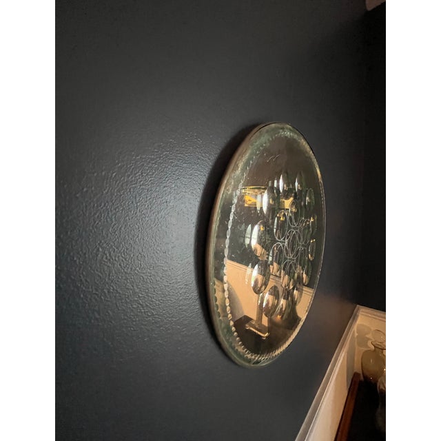 Piero Fornasetti Style Optical Mirror For Sale In New York - Image 6 of 9