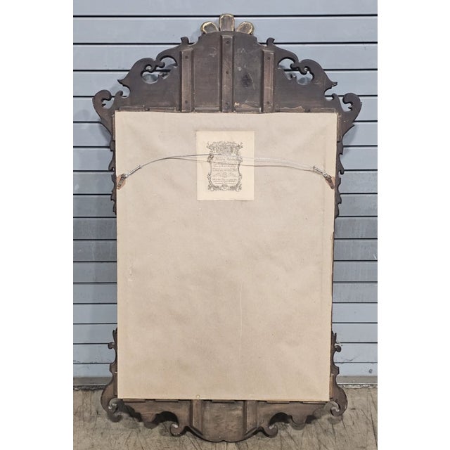 Friedman Brothers Colonial Williamsburg Prince of Wales Beveled Mirror Cw-Lg-5 For Sale - Image 14 of 16