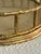 Metal Vintage Brass Faux Bamboo Chinoiserie 12” Oval Gallery Tray For Sale - Image 7 of 8