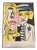 Roy Lichtenstein 'Stepping Out' Portrait Poster For Sale