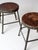 Vintage Industrial Stools Pair For Sale - Image 9 of 12