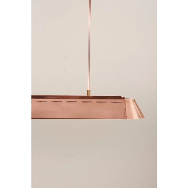 Industrial ''TL-Copper'' suspension light by Piet Hein Eek. To be on the safe side, the lamp should be checked locally by...