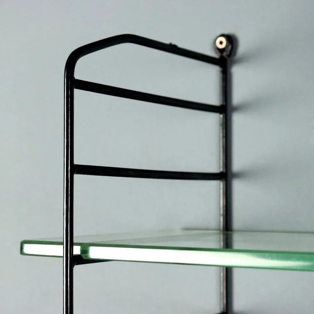 Mid-Century Wall-Mounted Bookcase, 1960s For Sale - Image 5 of 7