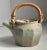 Japanese Warren MacKenzie Stoneware Faceted Oatmeal-Colored Tea Pot - 2005 - For Sale - Image 3 of 9