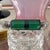 Beautiful Victorian scent bottle in emerald green with sterling caps // double-ended perfume bottle // vanity decor // antique boudoir For Sale - Image 16 of 18