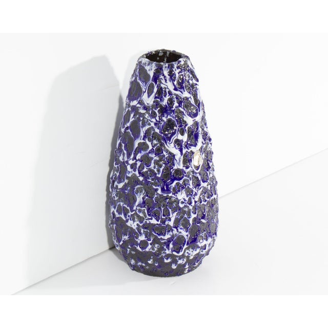 Es Keramik West German Fat Lava Ceramic Vase For Sale In Indianapolis - Image 6 of 8