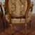 Brown Napoleon III Style Gilded Armchairs, Set of 2 For Sale - Image 8 of 9
