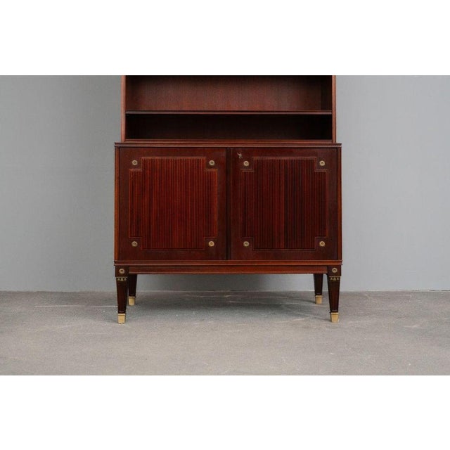 Neoclassical Style Bookcase, Late 20th Century For Sale - Image 11 of 18