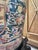 Late 20th Century Vintage 36" Chinese "Royal Satsuma" Style Palace Floor Vase With Stand For Sale - Image 5 of 10