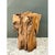 This vintage natural wood stump table is carved from a single organic form, celebrating the raw, sculptural beauty of...