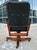 The Sikes Co., PA Antique Leather Desk Chair From the Sikes Company Inc. For Sale - Image 4 of 12