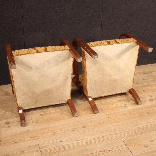 Set of Art Deco Style Armchairs For Sale - Image 10 of 13