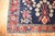 Antique Navy Blue Persian Sarouk Rug - 2'9" x 4'7" For Sale - Image 9 of 9