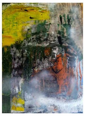 Ursula Krauss, Untitled 2, 2019, Oil on Canvas, Framed