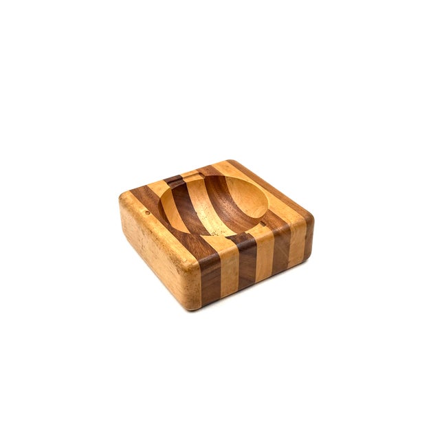 Mid-Century Wood Vide Poche Bowl, Italy Ca. 1970 For Sale - Image 11 of 14