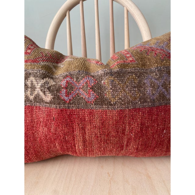 Turkish Vintage Pillow Cover For Sale - Image 4 of 8
