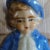 Ceramic Early 20th Century Porcelain Scottish Girl Figurine Japan For Sale - Image 7 of 9