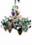 Rare Vintage Monumental Sized 9 Light Murano Glass Cesare Toso Colorful Grape Cluster Chandelier For Sale - Image 12 of 18
