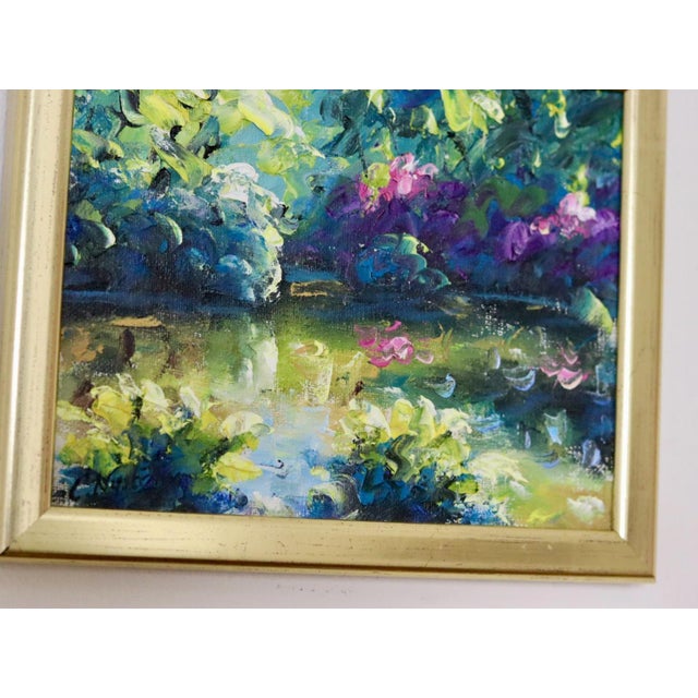 Conny Nyström, Lake, 1950s, Oil on Canvas, Framed For Sale - Image 4 of 11