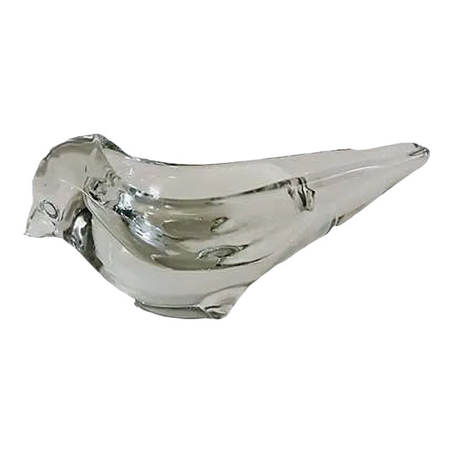 1960's Art Vannes Crystal Bird For Sale