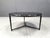 Brutalist Round Sculpted Steel Coffee Table, 1970s For Sale - Image 4 of 13