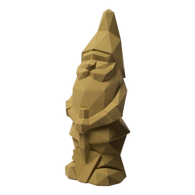 Nino Garden Gnome in Olive Green by Pellegrino Cucciniello for Plato Design For Sale