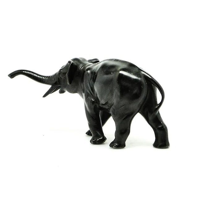Art Deco Figurine with Elephant, Poland, 1930s For Sale - Image 7 of 8