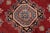 1990s Tribal Super Kazak Red/Beige Wool Runner Rug- 2'9'' X 7'10'' For Sale - Image 5 of 10