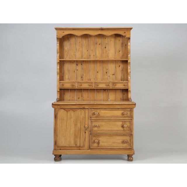 Antique Pine Hutch, Dresser or Chairish