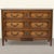 Henredon Mid-Century French Louis XVI Style Marble Top Carved Walnut Commode / Chest For Sale - Image 4 of 6