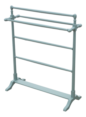 Antique Towel Stand in Painted Beech, 1890s
