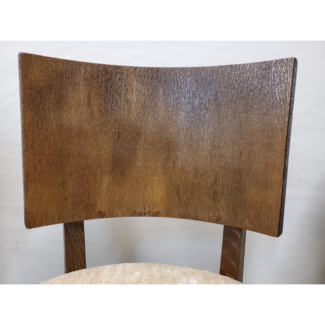 Early 20th Century Set of Four Belgian Constructivist Dining/Side Chairs Attributed to De Coene Frères "Teniers No. 904 For Sale - Image 14 of 18