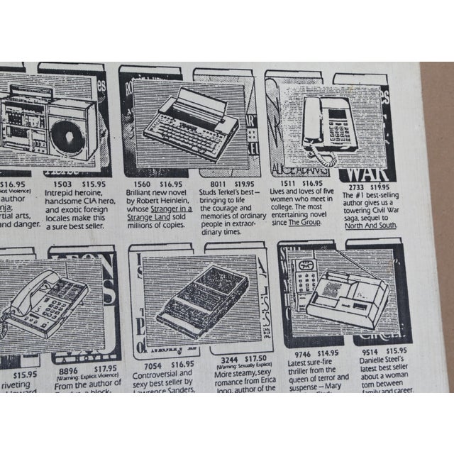 American Field of Subsumed Use, Acrylic and Photocopy Collage on Canvas by Peter Nagy For Sale - Image 3 of 5