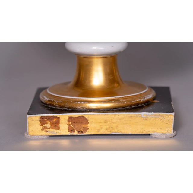 1813-1820 English Louis XV Style Porcelain Mason Vases - a Pair For Sale In Chicago - Image 6 of 11