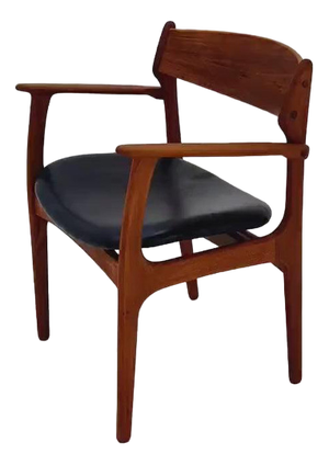 Danish Teak Armchair by Erik Buch, 1960s