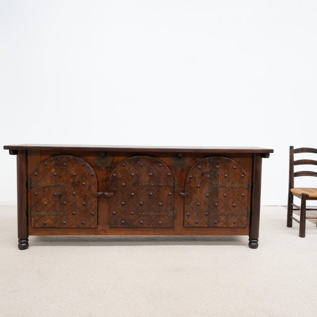 Mid-Century Modern French Sideboard, 1950s For Sale - Image 4 of 8