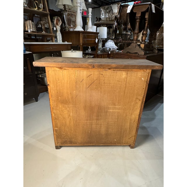 Early 20th Century Antique Spanish Cedar Cabinet - Small For Sale - Image 11 of 11