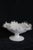 Glass Fenton Silver Crest Milk Glass Ruffled Pedestal Compote Candy Dish 5174b For Sale - Image 7 of 12